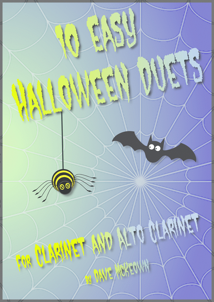10 Easy Halloween Duets for Clarinet and Alto Clarinet