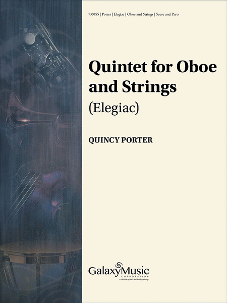 Quintet For Oboe And Strings (Elegiac) (Score)