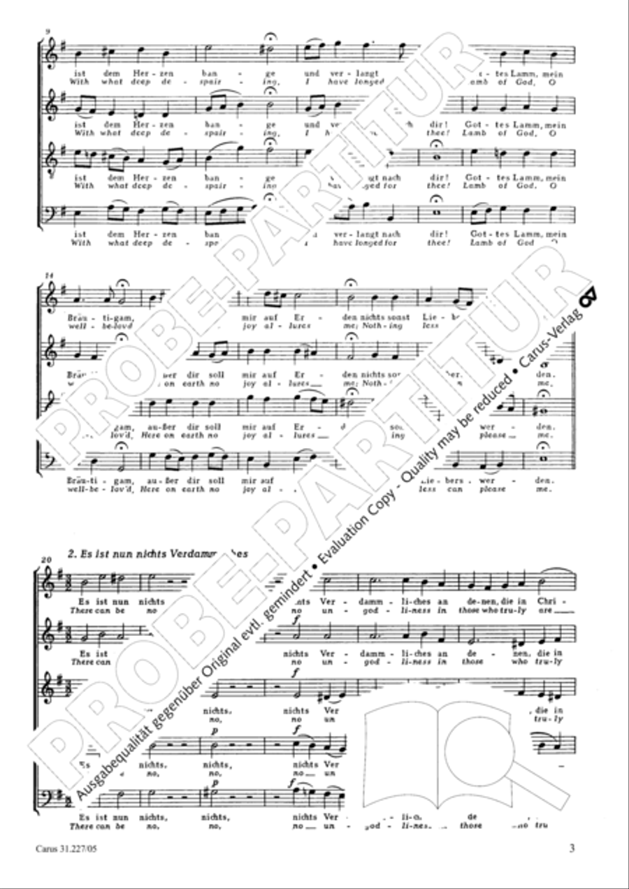 Jesu, my salvation (Jesu, thou my pleasure) SSATB scores gallery preview page 4