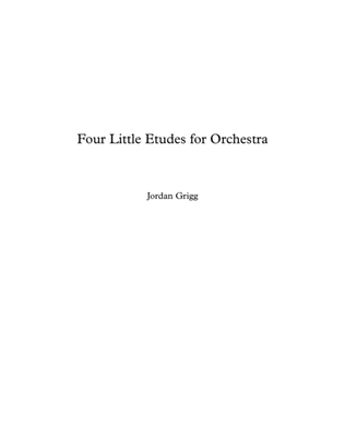Four Little Etudes for Orchestra