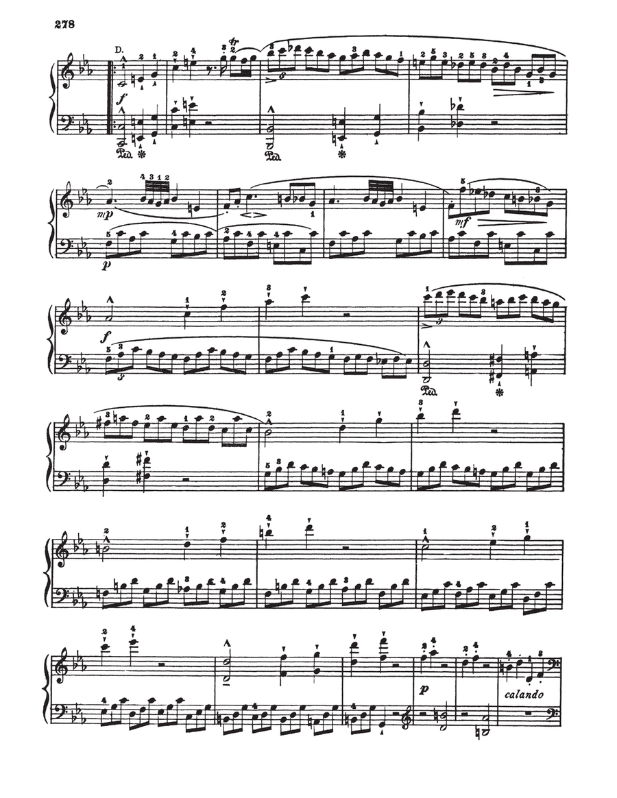 Sonata In C Minor, K. 457 Piano Solo scores gallery preview page 3