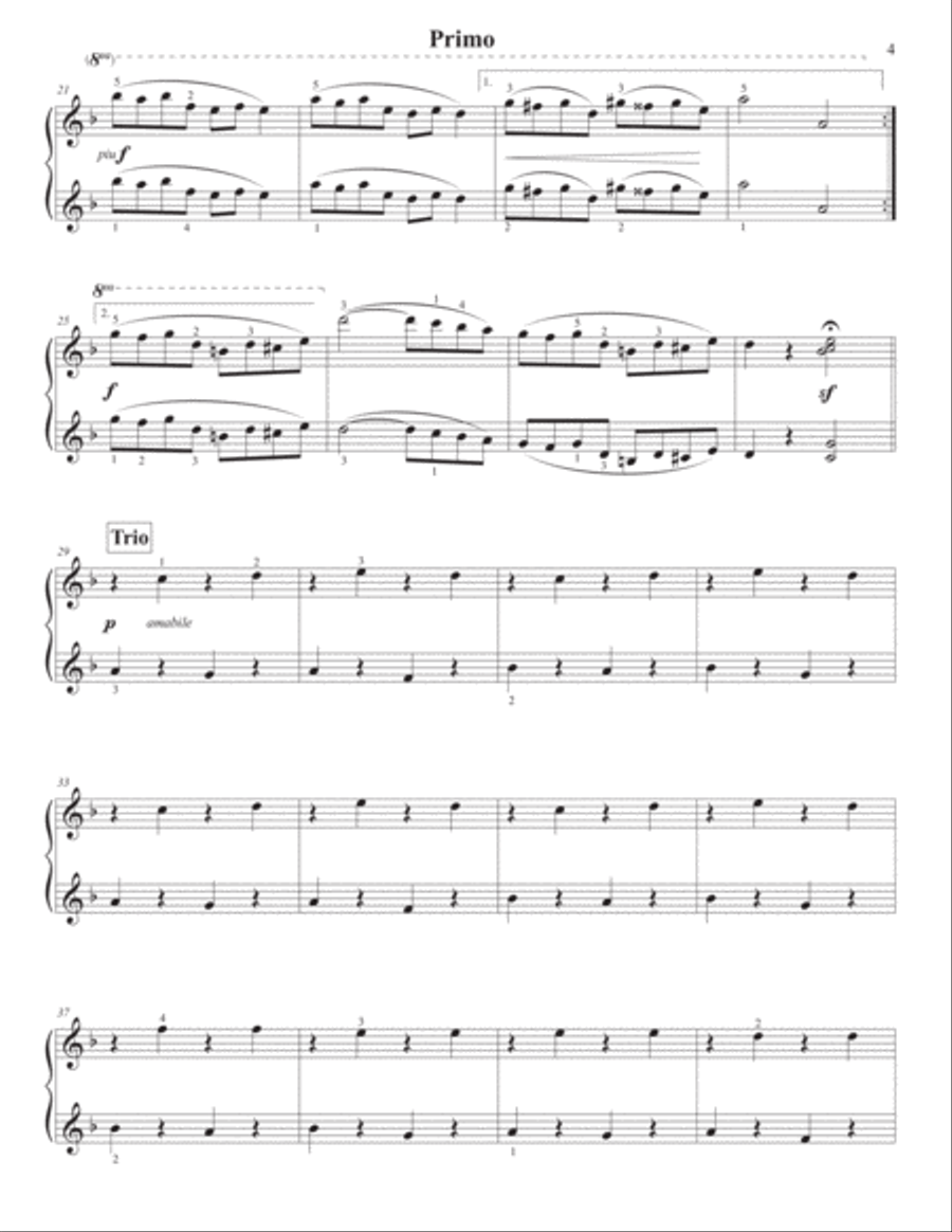 Humoresque Piano scores gallery preview page 5