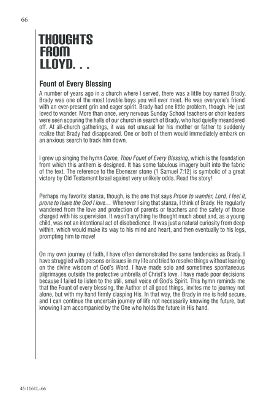 Hymns We Love to Sing Hymns We Love to Sing 3-Part scores gallery preview page 67