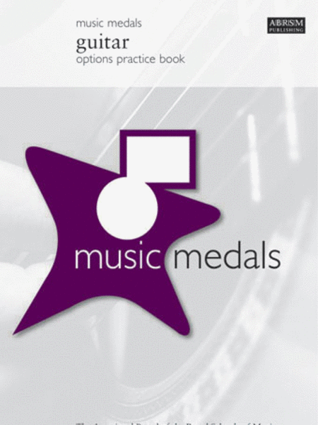 Music Medals Guitar Options Practice Book