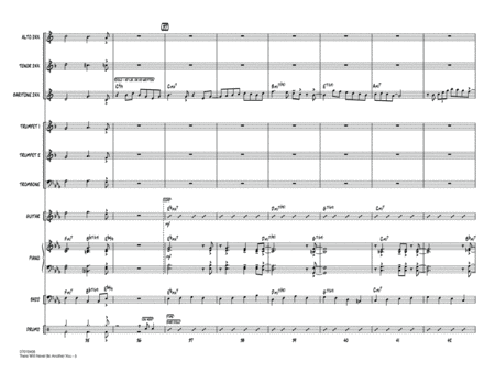 There Will Never Be Another You - Full Score