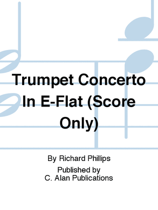 Book cover for Trumpet Concerto In E-Flat (Score Only)