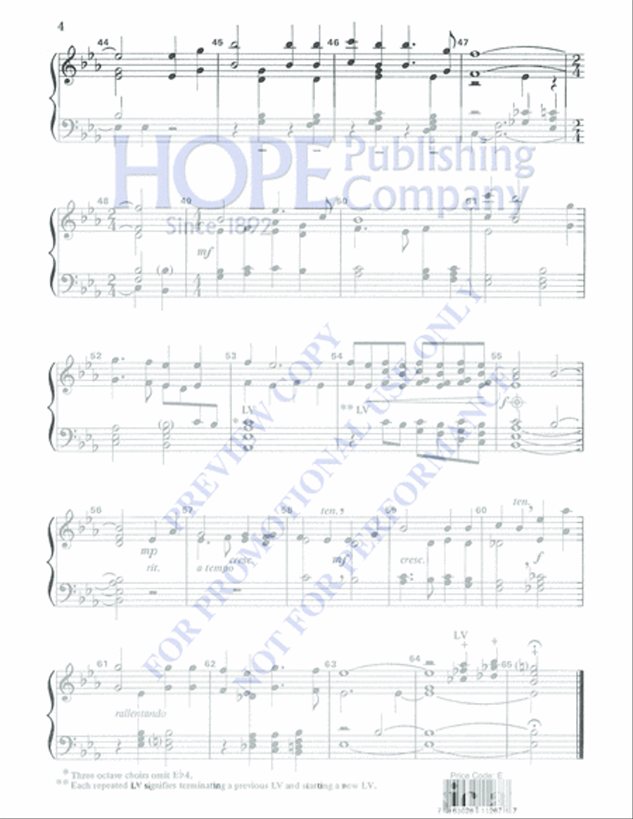 Were You There? 3-Octaves scores gallery preview page 4