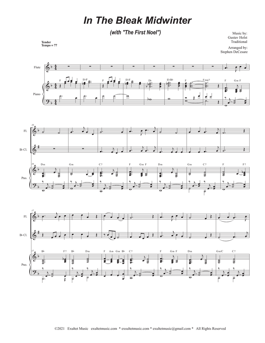 In The Bleak Midwinter (with In The Bleak Midwinter (with