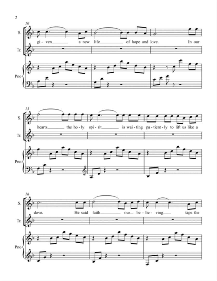 Let The Miracles Begin Voice scores gallery preview page 2