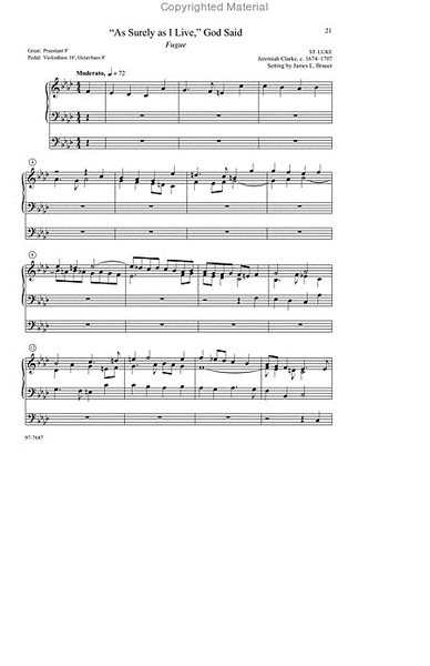 Five Hymn Preludes for Organ