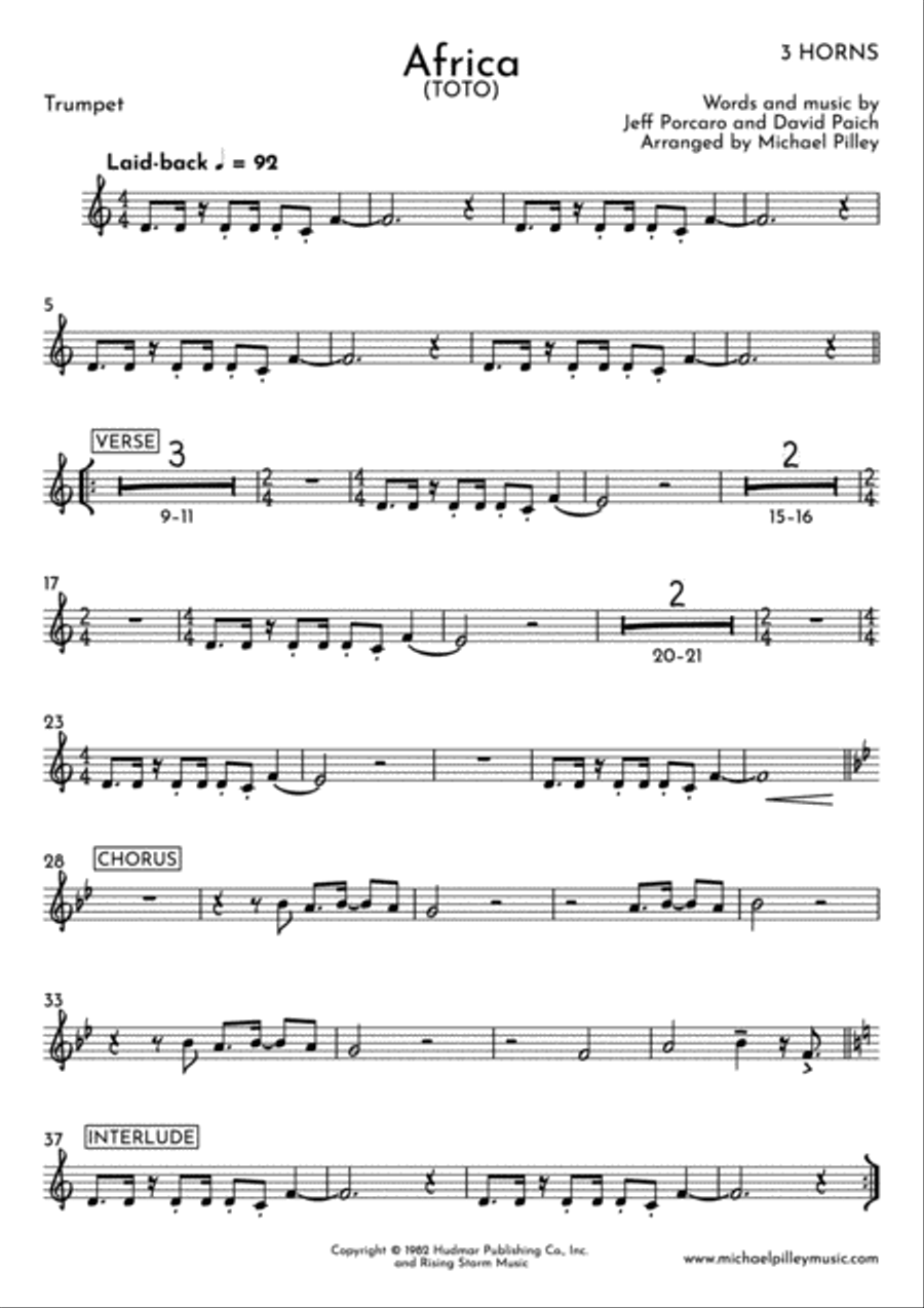 Africa Small Ensemble scores gallery preview page 2
