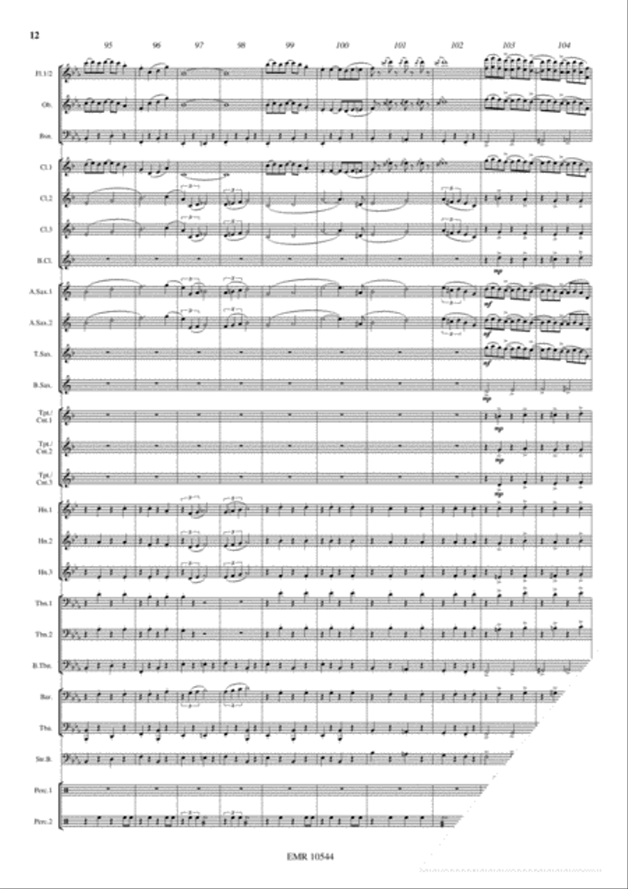Entertainer Live Concert Band scores gallery preview page 13