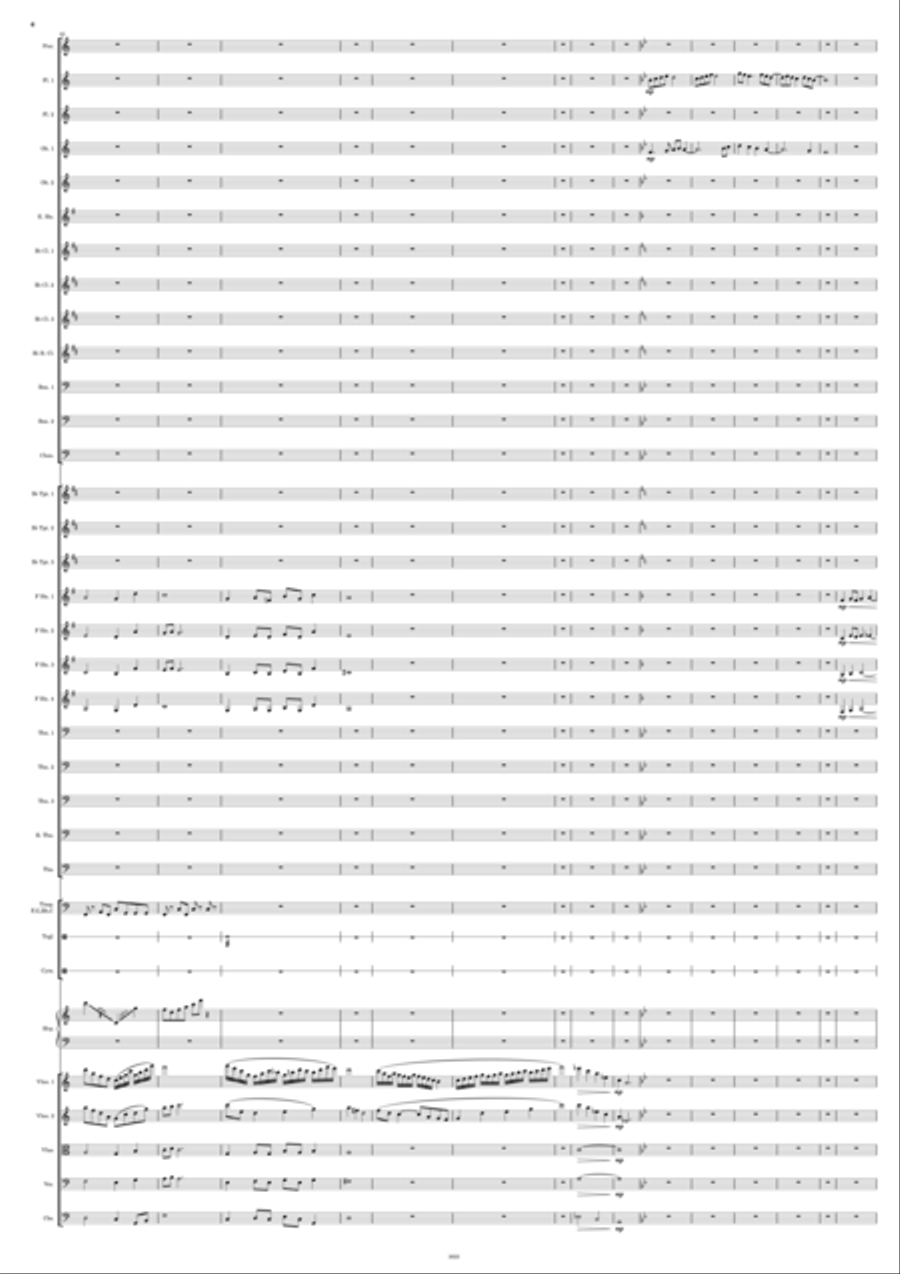 Across A Great Nation Full Orchestra scores gallery preview page 6