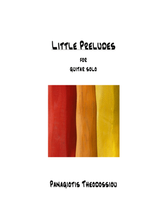 Book cover for Little Preludes for guitar solo