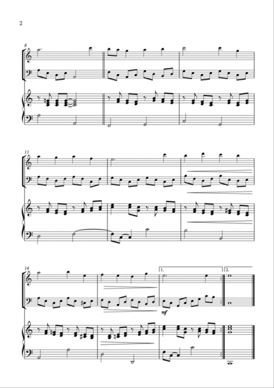 O Sacred Heart, Now Wounded Bassoon scores gallery preview page 2