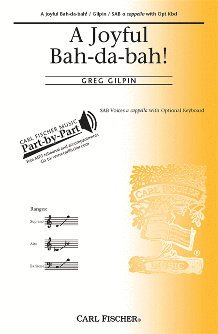 A Joyful Bah-da-bah! 3-Part scores gallery preview page 1