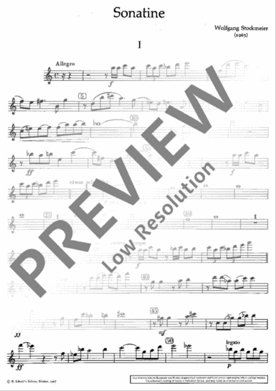 Sonatina Alto Recorder scores gallery preview page 14