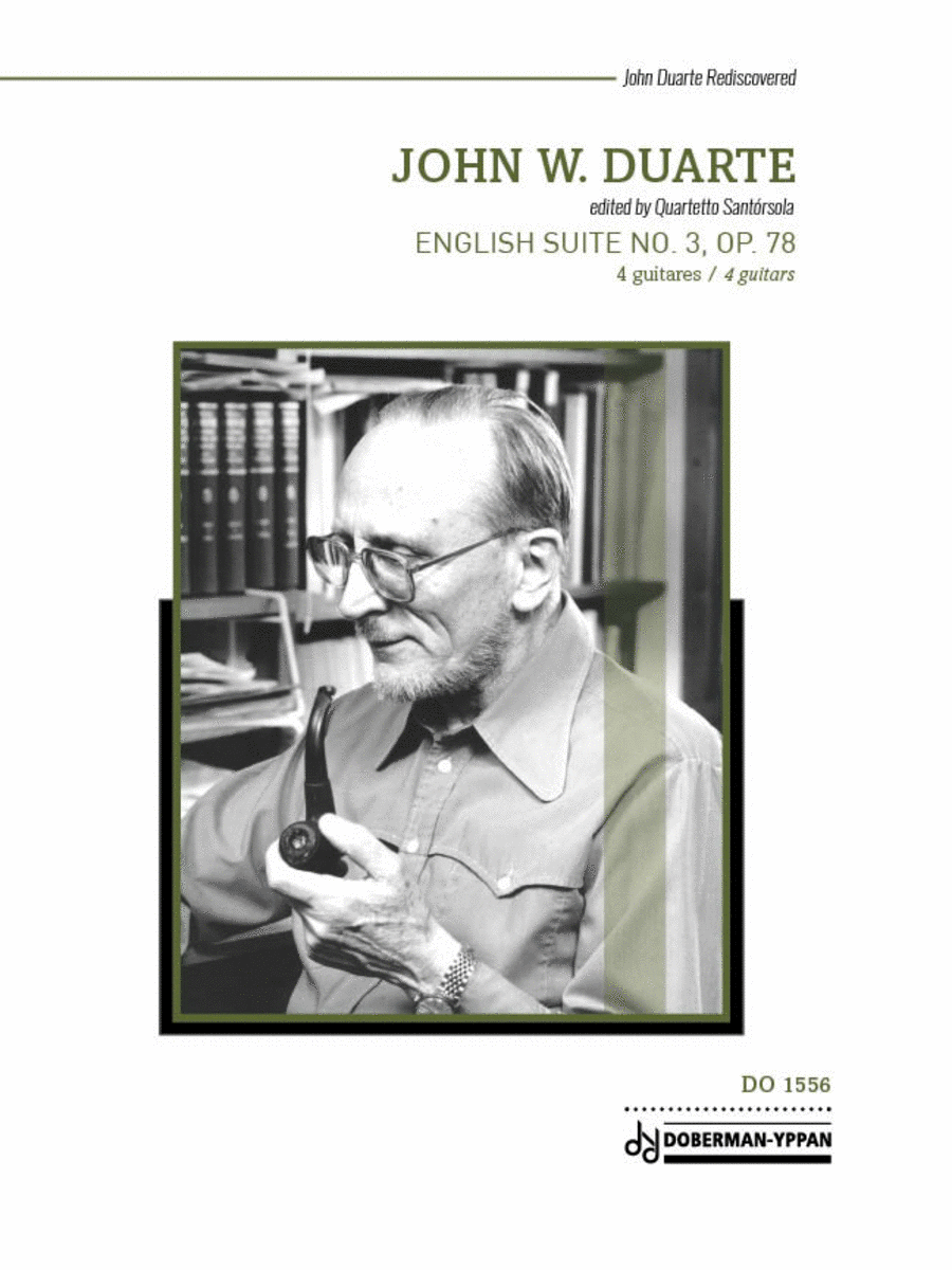 English Suite No. 3, Op. 78 Guitar Ensemble scores gallery preview page 1