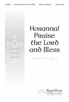 Book cover for Hosanna! Praise the Lord and Bless