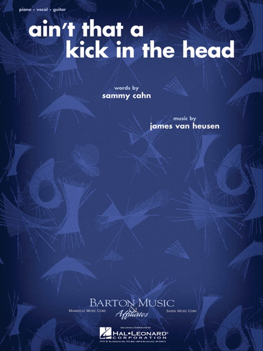 Ain't That a Kick in the Head Piano, Vocal, Guitar scores gallery preview page 1