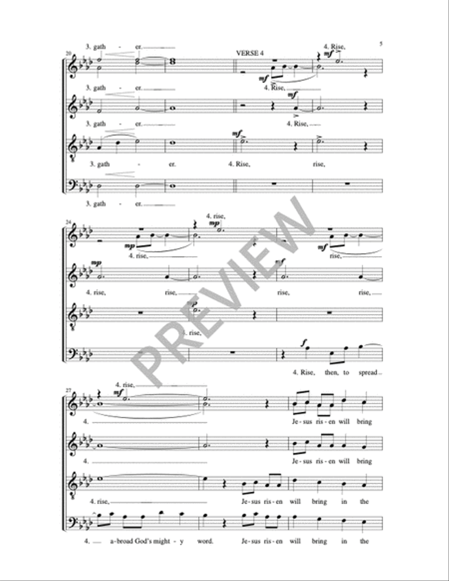 Come, Let Us Eat Come, Let Us Eat SSATB scores gallery preview page 4