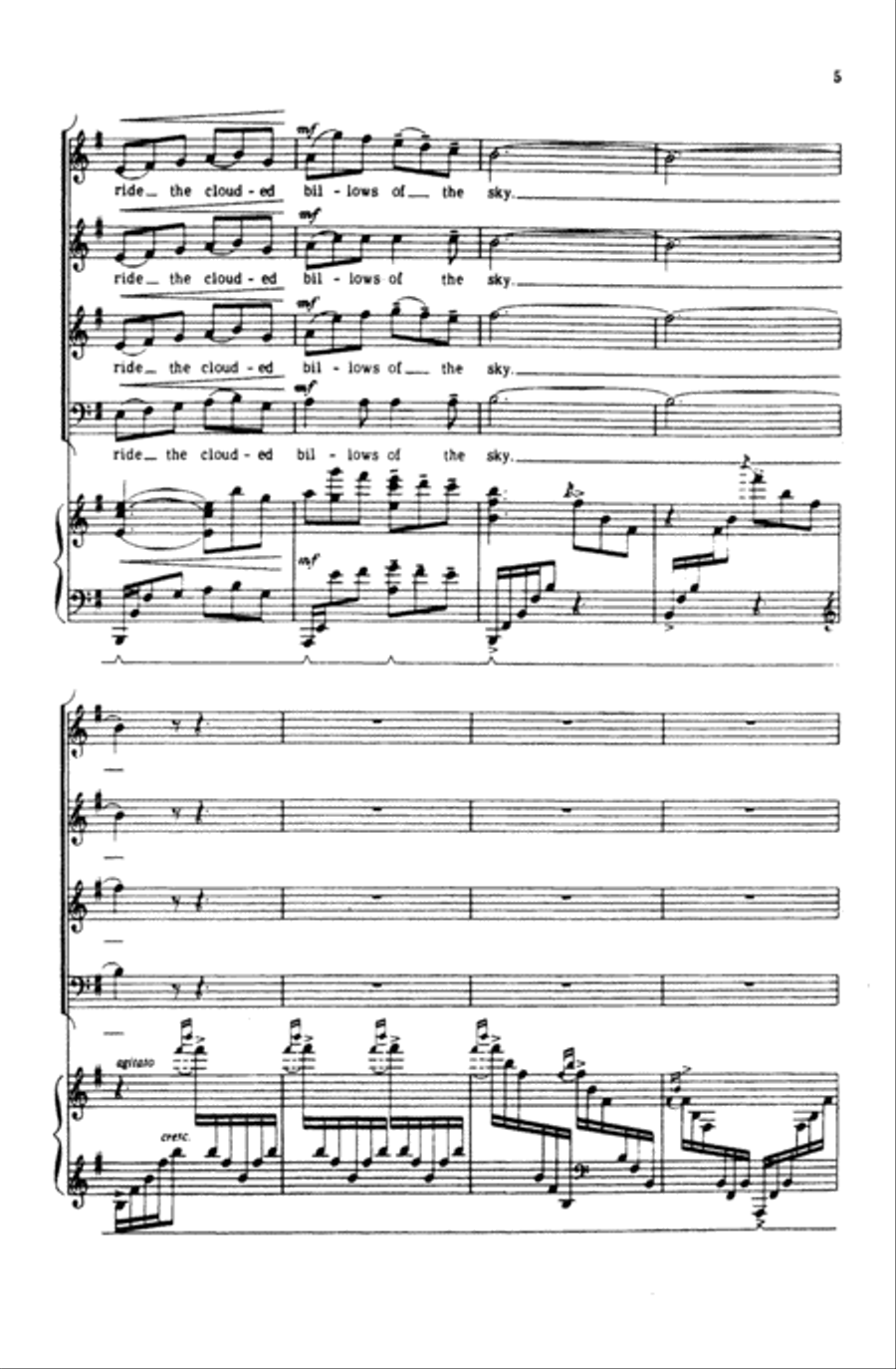 Feast of Lanterns Choir scores gallery preview page 3