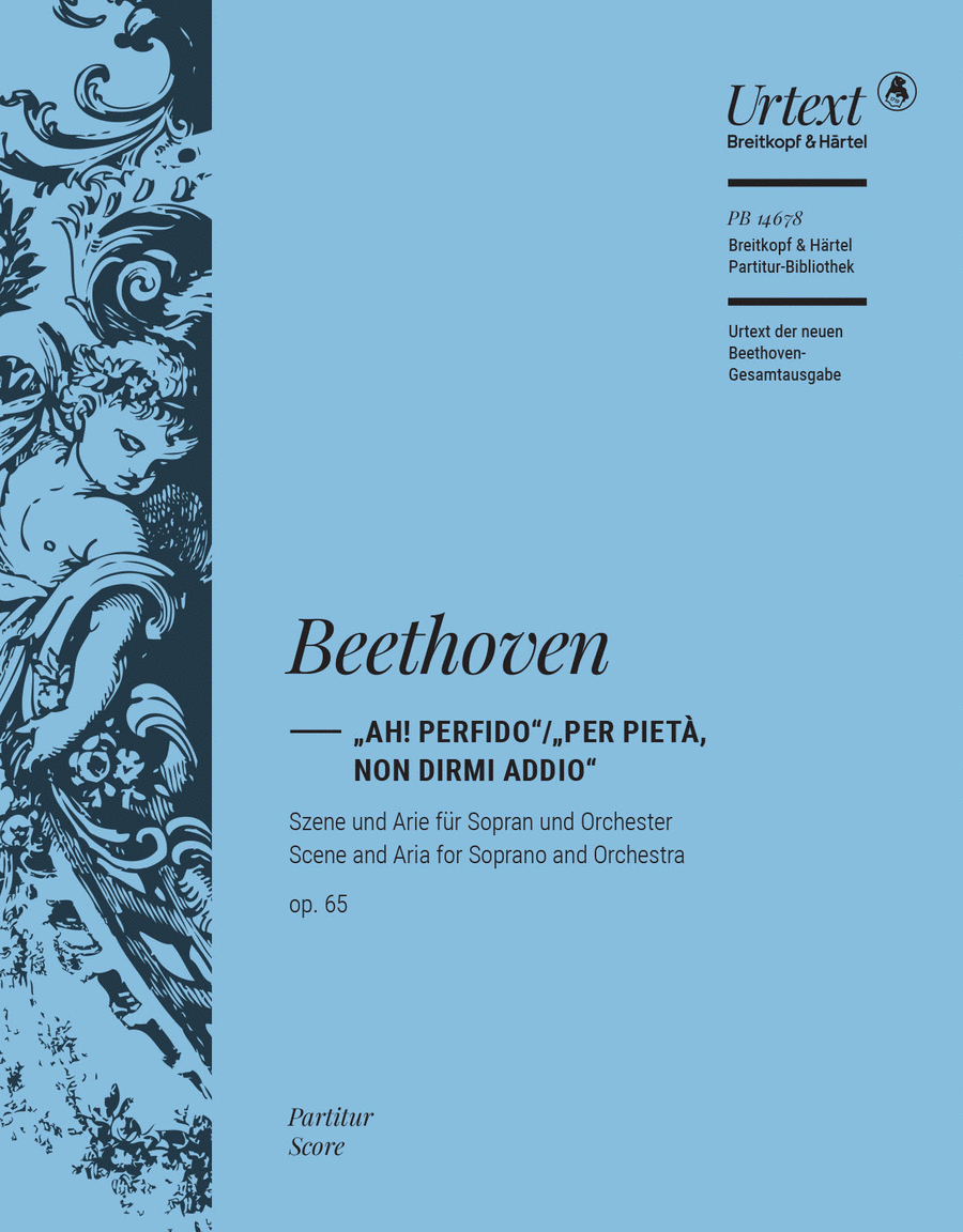 “Ah! Perfido” / “Per pietà, non dirmi addio” Op. 65 Orchestra scores gallery preview page 1