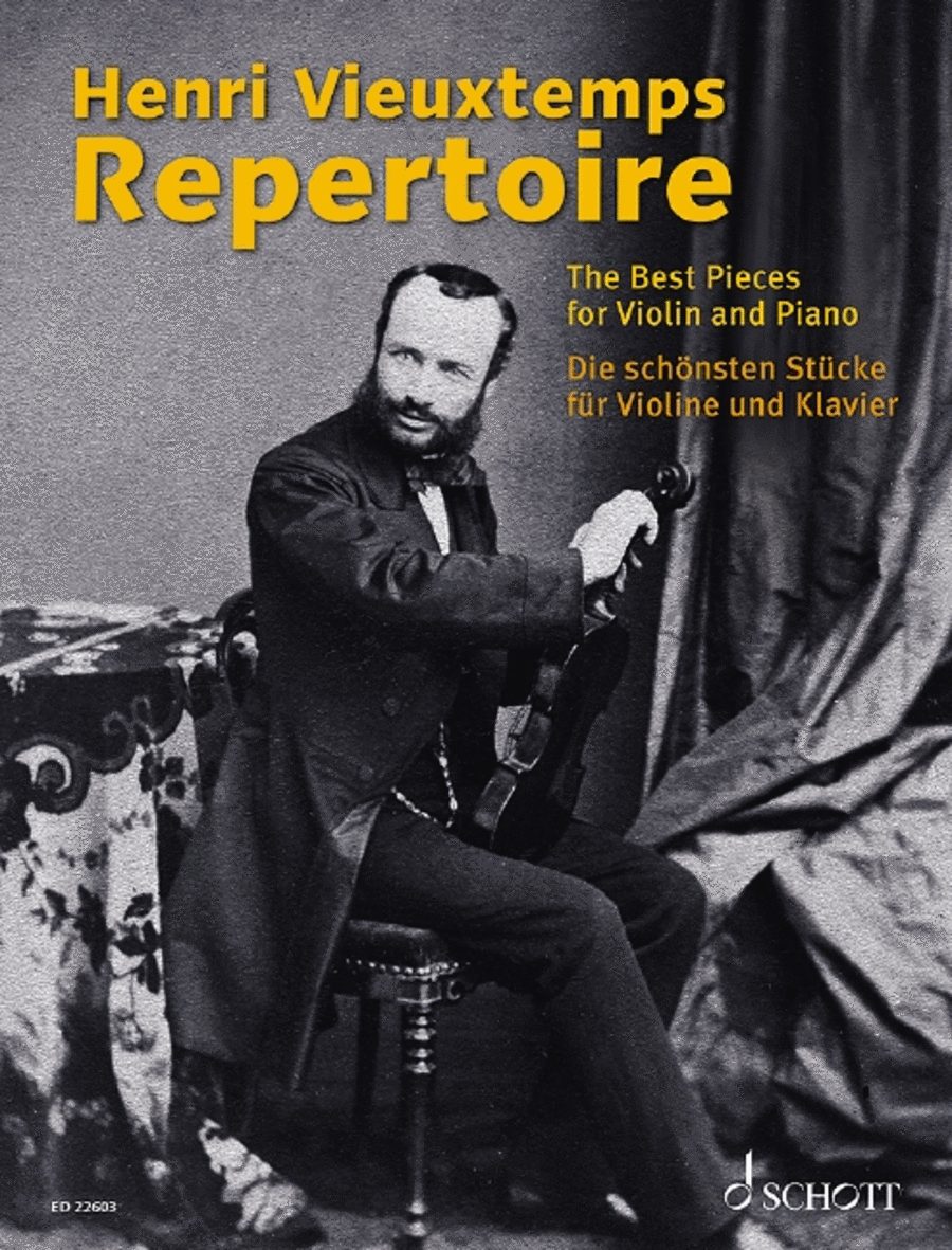Henri Vieuxtemps Repertoire Violin Solo scores gallery preview page 1