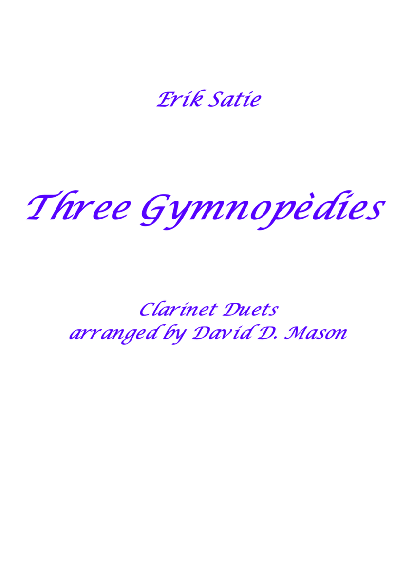 Three Gymnopèdies image number null