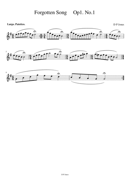 Op. 1 A Suite Of Four Pieces