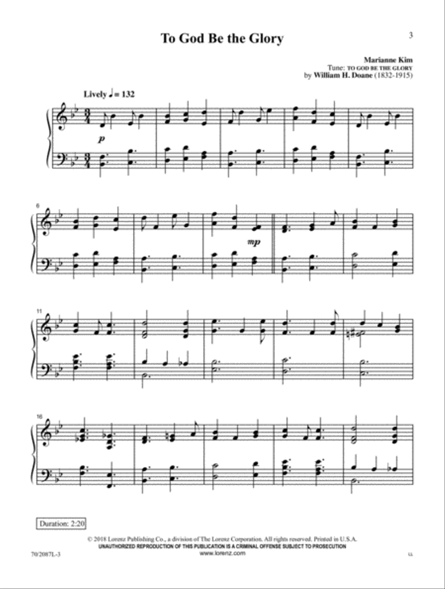 Tell It to Jesus Piano Solo scores gallery preview page 3