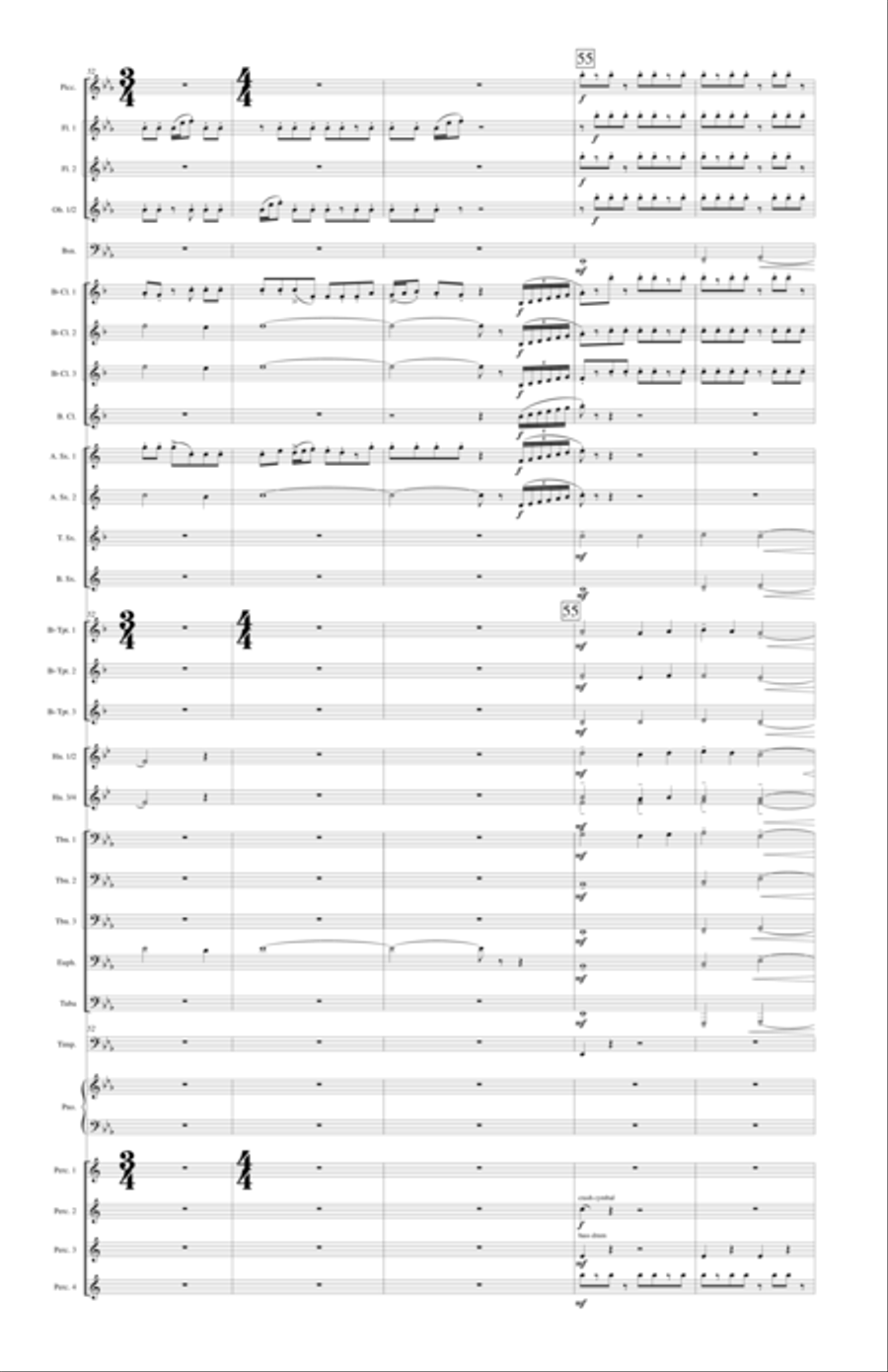 With Voice of Triumph Raised Concert Band scores gallery preview page 10