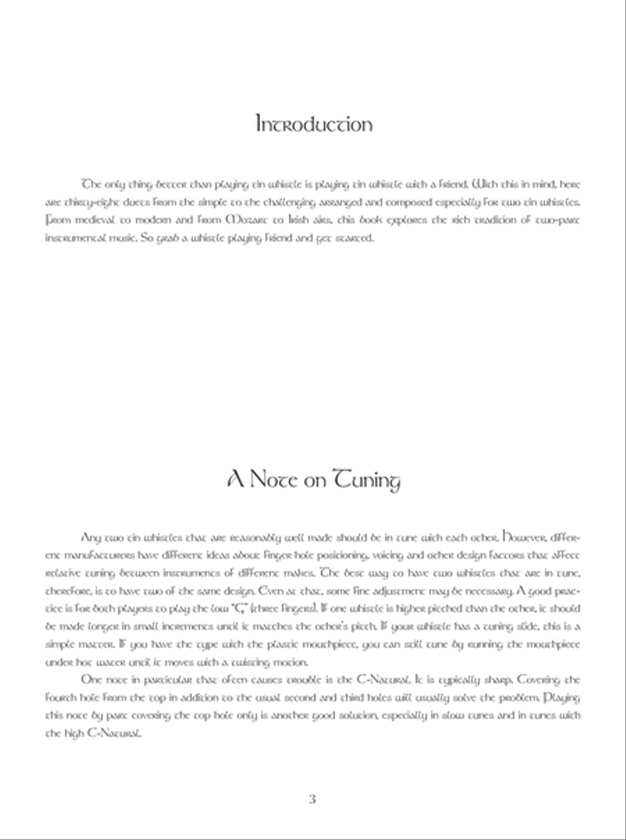 Tin Whistle for Two Tin Whistle scores gallery preview page 4