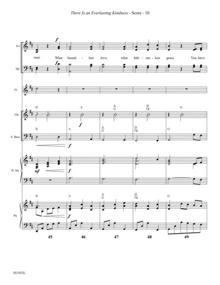 There Is an Everlasting Kindness - Instrumental Ensemble Score and Parts