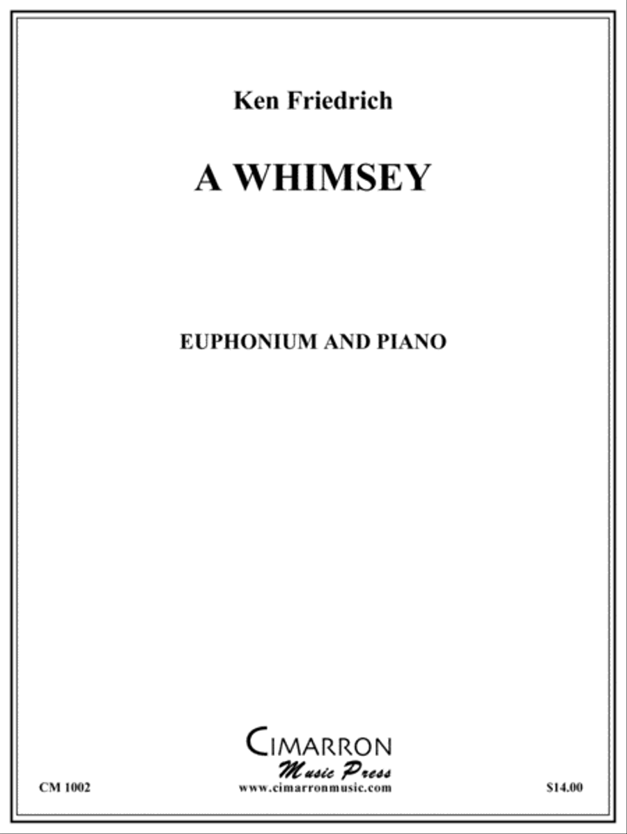 A Whimsy Euphonium scores gallery preview page 1