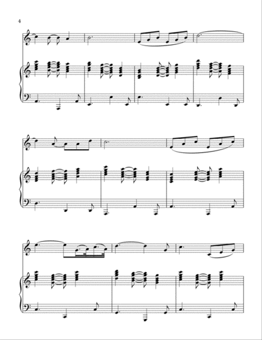 "O Holy Night" for Tenor Sax and Piano image number null