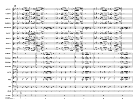 Hurricane Season - Conductor Score (Full Score)