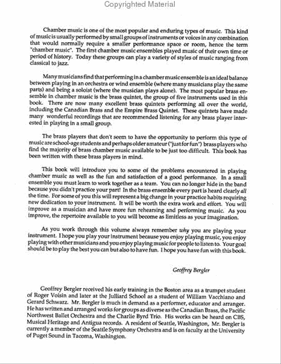Progressive Brass Quintet Brass Quintet scores gallery preview page 3