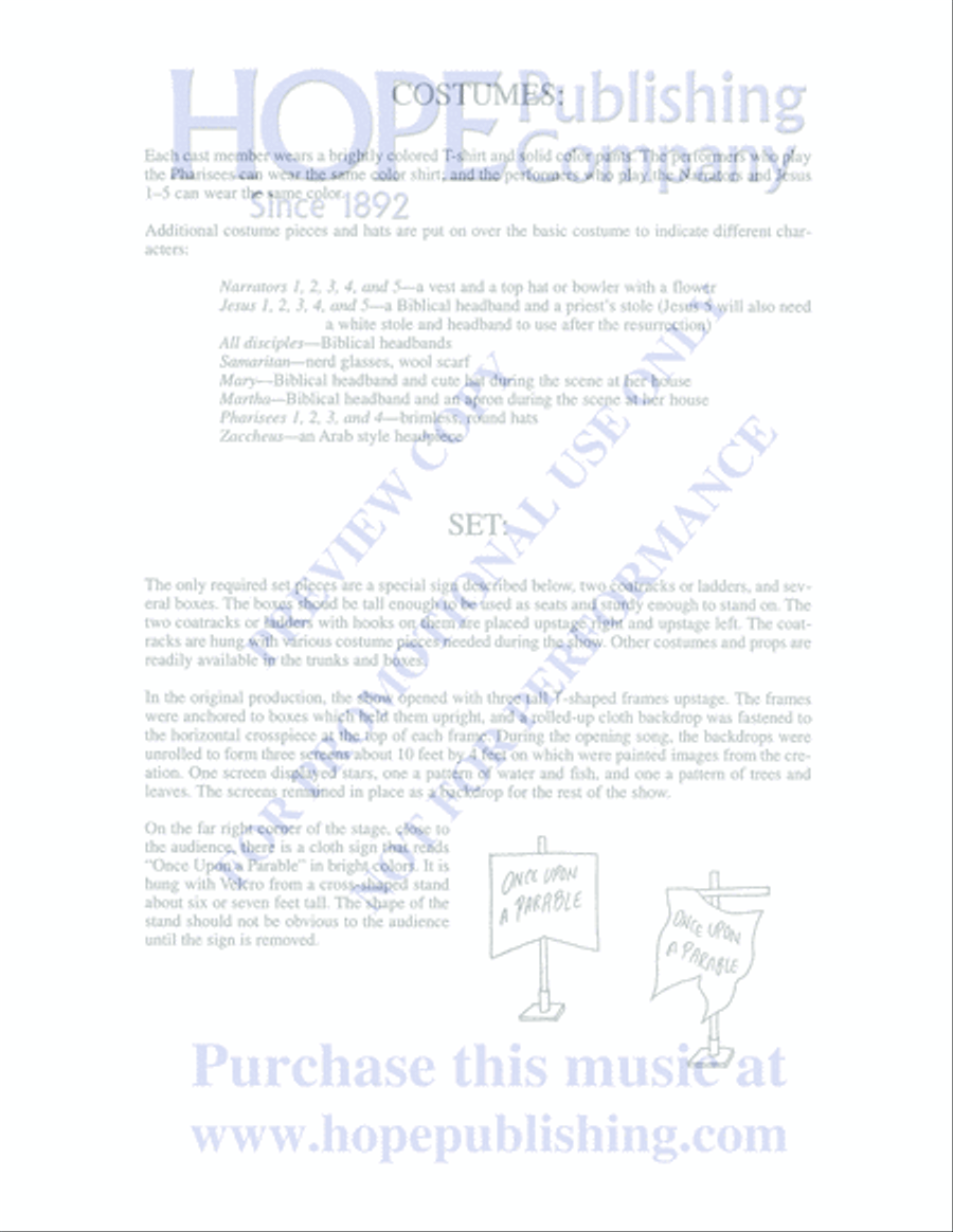 Once Upon a Parable Unison Choir scores gallery preview page 5