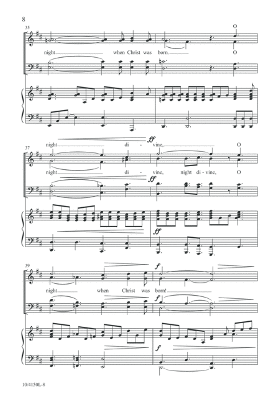 Fall on Your Knees Fall on Your Knees 4-Part scores gallery preview page 8