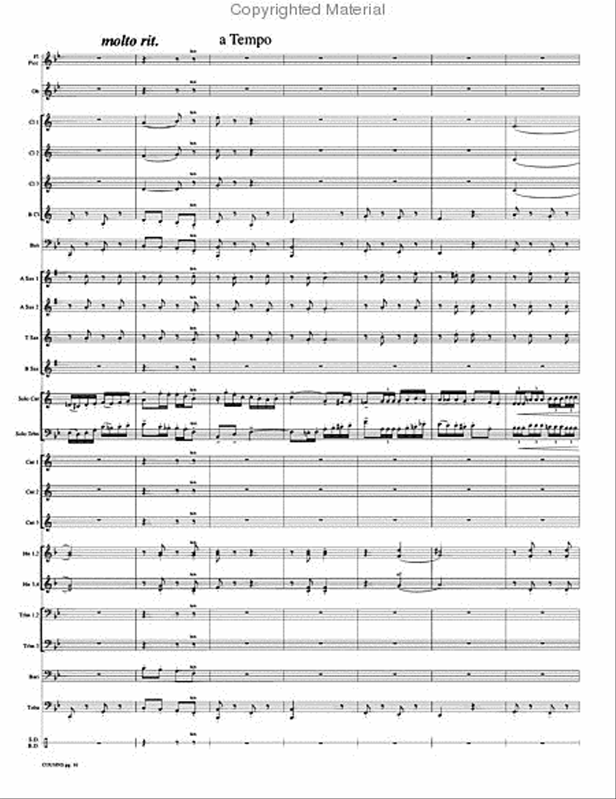 Cousins Cousins Concert Band scores gallery preview page 19