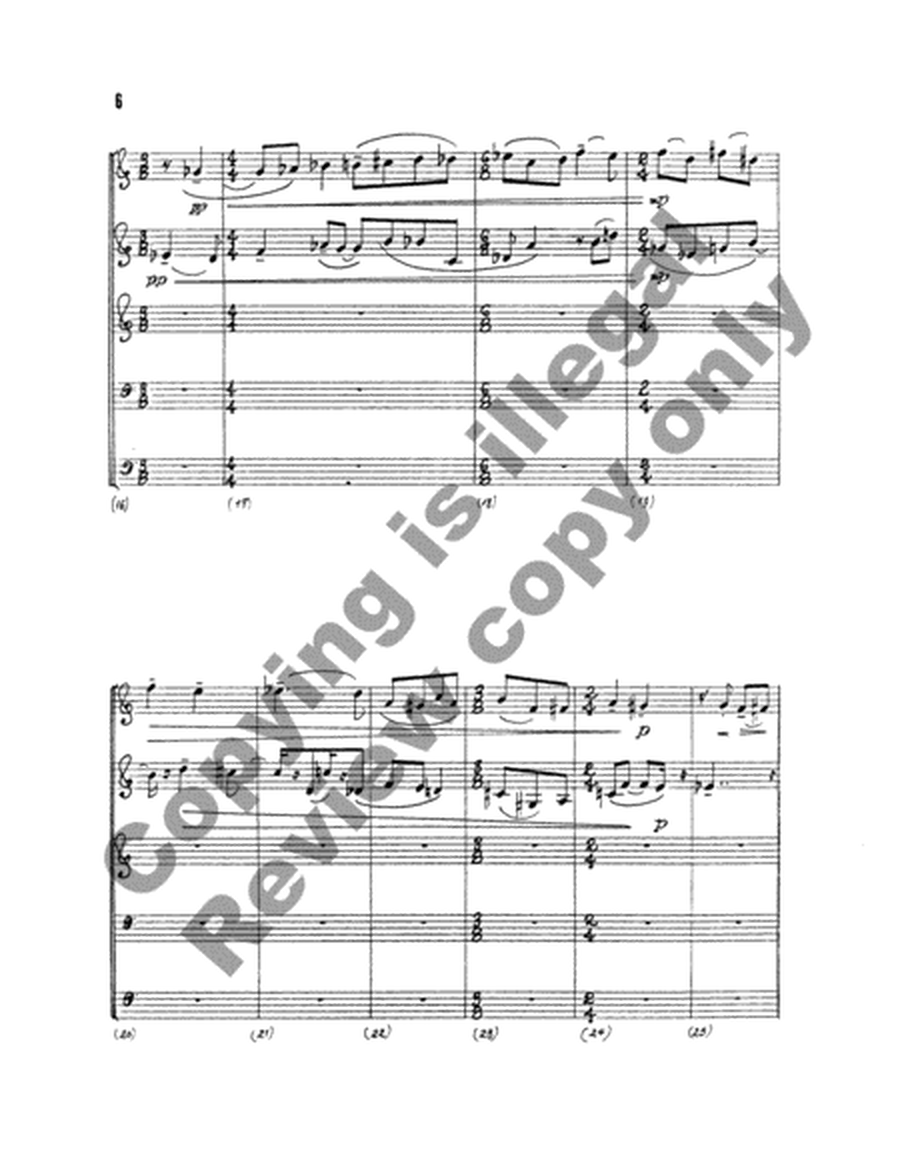 Brass Quintet (Score and Parts)