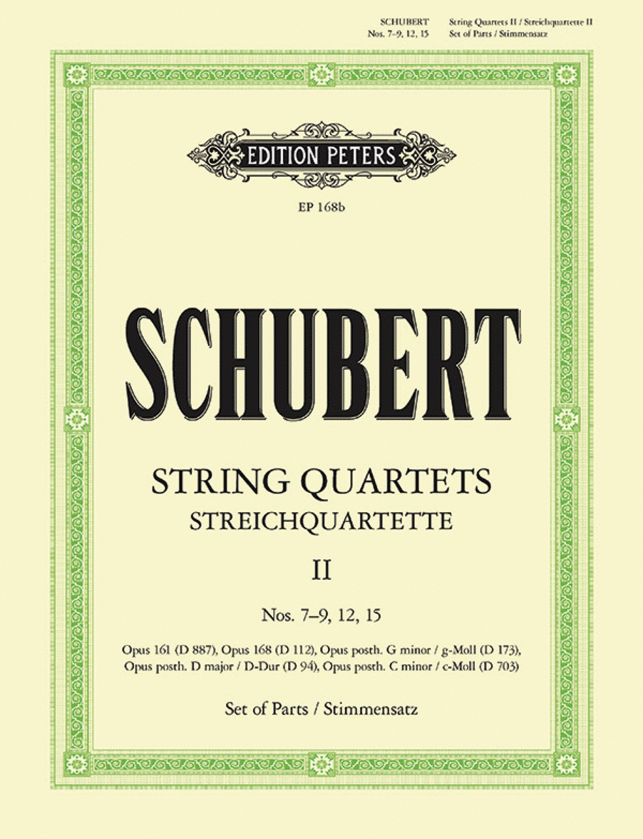 String Quartets (9) Volume 2: Nos.5-9
