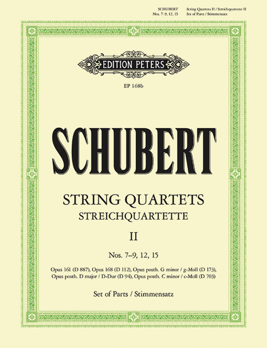 String Quartets String Quartet scores gallery preview page 1