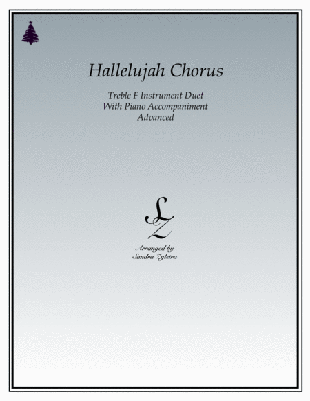 Hallelujah Chorus (treble F instrument duet) image number null