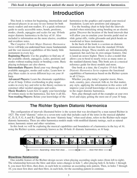 Complete 10-Hole Diatonic Harmonica Series: Ab Harmonica Book