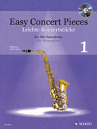 Book cover for Easy Concert Pieces, Book 1