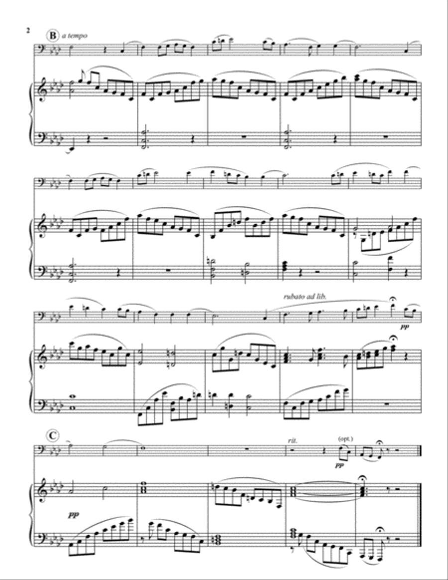 Two Holst Songs Two Holst Songs Euphonium scores gallery preview page 2