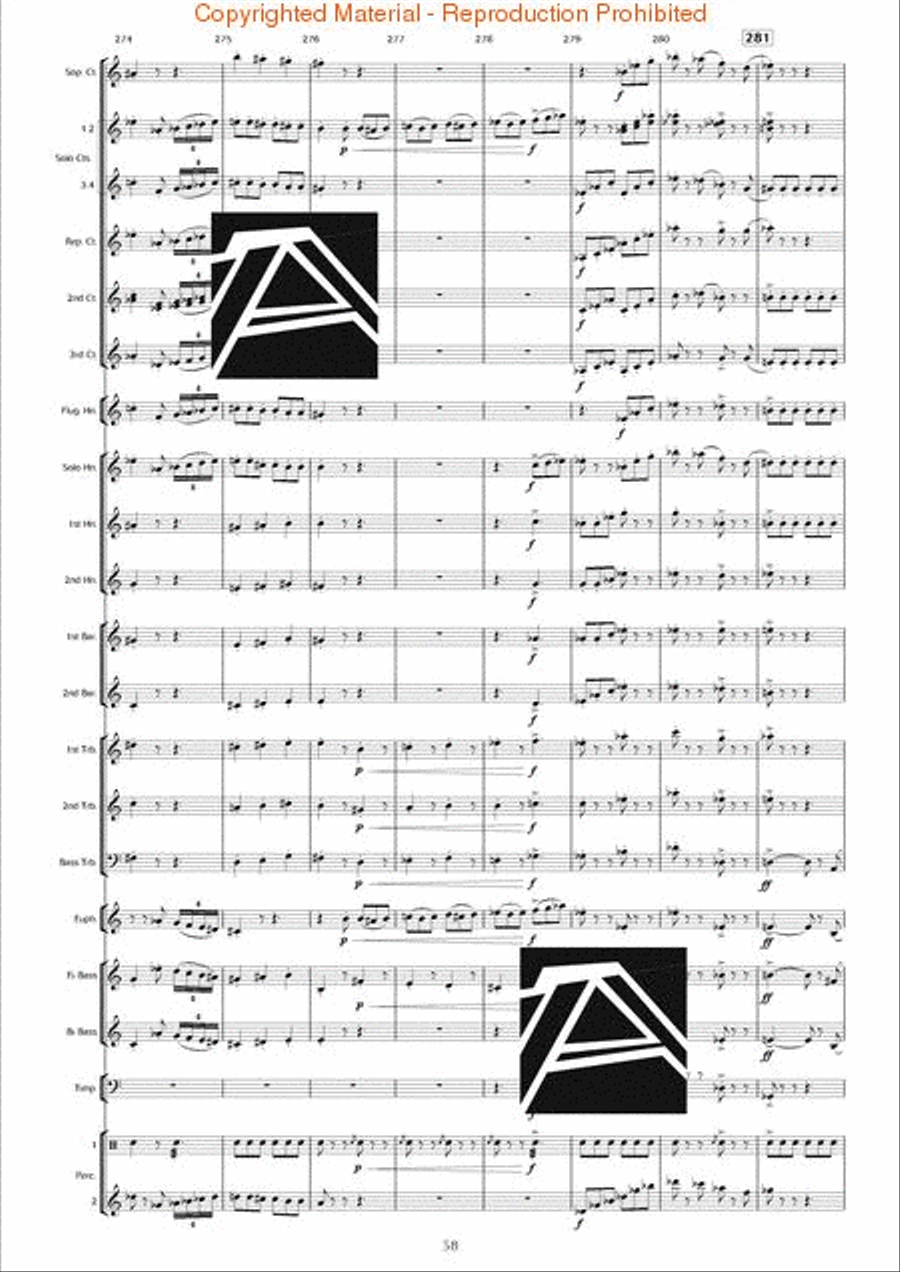 Surround Sound Brass Band scores gallery preview page 59