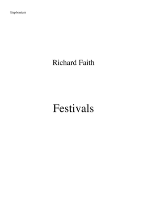 Richard Faith/László Veres : Festivals for concert band, C euphonium (bass clef) part